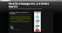 Desktop Screenshot of fete-air-champagne.blogspot.com