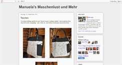 Desktop Screenshot of maschenlustundmehr.blogspot.com