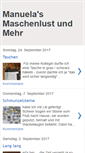 Mobile Screenshot of maschenlustundmehr.blogspot.com