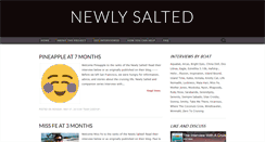 Desktop Screenshot of newlysalted.blogspot.com