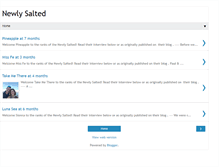 Tablet Screenshot of newlysalted.blogspot.com