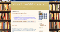 Desktop Screenshot of cincohonores.blogspot.com