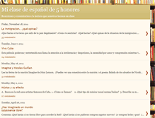 Tablet Screenshot of cincohonores.blogspot.com