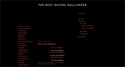 Desktop Screenshot of free-nature-wallpapers.blogspot.com
