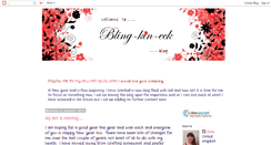 Desktop Screenshot of bling-kin-eck.blogspot.com