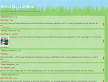 Tablet Screenshot of lailasweetchildofmine.blogspot.com