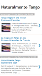 Mobile Screenshot of naturalmente-tango.blogspot.com
