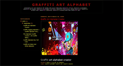 Desktop Screenshot of graffiti-my-name.blogspot.com