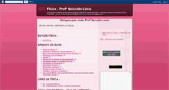 Desktop Screenshot of fisicaprofneivaldolucio.blogspot.com