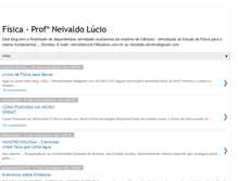 Tablet Screenshot of fisicaprofneivaldolucio.blogspot.com