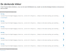 Tablet Screenshot of eendenkendekikker.blogspot.com