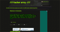 Desktop Screenshot of hackerarmy.blogspot.com