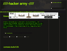 Tablet Screenshot of hackerarmy.blogspot.com