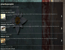 Tablet Screenshot of plantspeople.blogspot.com