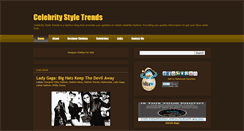 Desktop Screenshot of celebritystyletrends.blogspot.com