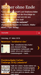 Mobile Screenshot of buecherohneende.blogspot.com