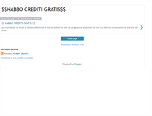 Tablet Screenshot of creditihabbogratuiti.blogspot.com