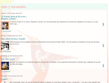 Tablet Screenshot of cineyrecuerdos.blogspot.com