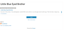 Tablet Screenshot of littleblueeyedbrother.blogspot.com