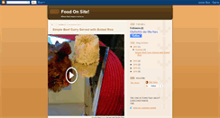 Desktop Screenshot of foodonsite.blogspot.com