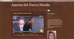 Desktop Screenshot of amoresdelnuevomundo.blogspot.com