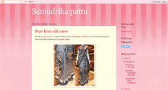 Desktop Screenshot of pothyssamudrika.blogspot.com