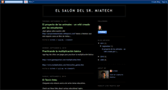 Desktop Screenshot of elsalondelsrmiatech.blogspot.com