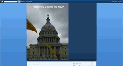 Desktop Screenshot of berkeleycountygop.blogspot.com