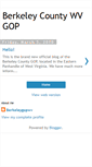 Mobile Screenshot of berkeleycountygop.blogspot.com