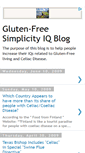 Mobile Screenshot of gluten-freesimplicity.blogspot.com