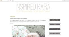 Desktop Screenshot of inspiredkara.blogspot.com