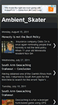 Mobile Screenshot of ambientskater.blogspot.com