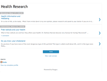 Tablet Screenshot of 4healthwealth.blogspot.com