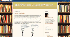 Desktop Screenshot of firstyearwooster.blogspot.com