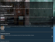 Tablet Screenshot of chidambarammodeler.blogspot.com