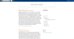 Desktop Screenshot of easypetidtag.blogspot.com