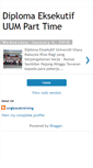 Mobile Screenshot of diplomaeksekutif.blogspot.com