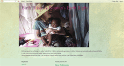 Desktop Screenshot of childbirth-midwifery.blogspot.com