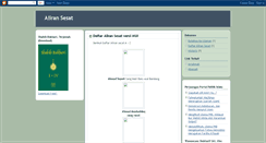 Desktop Screenshot of aliran-aliran-sesat.blogspot.com