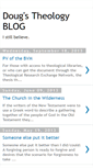 Mobile Screenshot of dougstheology.blogspot.com