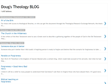 Tablet Screenshot of dougstheology.blogspot.com