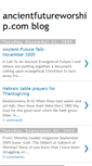 Mobile Screenshot of ancientfutureworship.blogspot.com