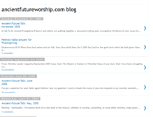 Tablet Screenshot of ancientfutureworship.blogspot.com