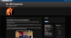 Desktop Screenshot of drcameronhealthandwellness.blogspot.com