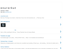 Tablet Screenshot of onurorkut.blogspot.com