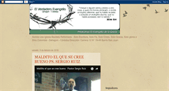 Desktop Screenshot of elverdaderoevangeliosahagun.blogspot.com