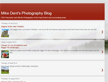 Tablet Screenshot of mikedentphotography.blogspot.com