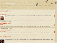 Tablet Screenshot of leversedge.blogspot.com