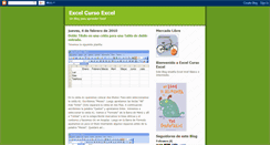 Desktop Screenshot of excelcursoexcel.blogspot.com