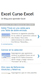 Mobile Screenshot of excelcursoexcel.blogspot.com